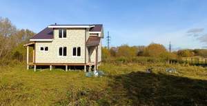 Дом 129м², 2-этажный, участок 10 сот.