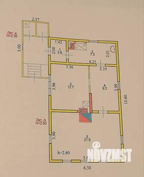 Дом 54м², 1-этажный, участок 5 сот.