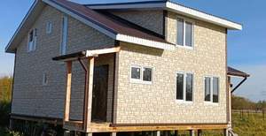 Дом 129м², 2-этажный, участок 10 сот.  