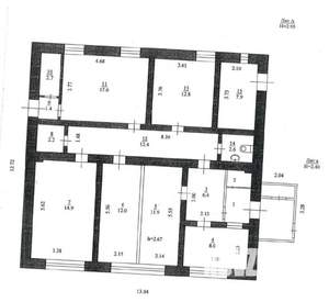 Дом 121м², 1-этажный, участок 13 сот.  