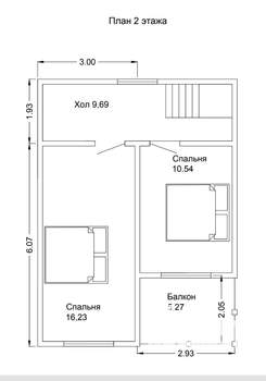 Дом 86м², 2-этажный, участок 8 сот.  
