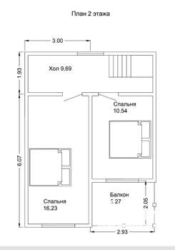 Дом 86м², 2-этажный, участок 8 сот.  