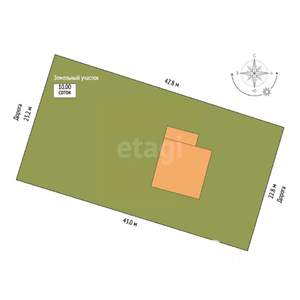 Дом 135м², 2-этажный, участок 10 сот.  