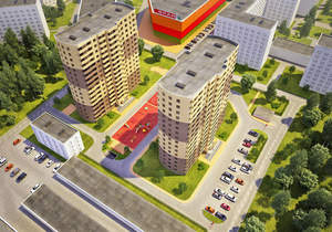 Студия квартира, на длительный срок, 28м2, 16/16 этаж