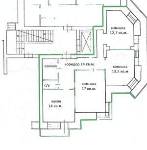 3-к квартира, на длительный срок, 77м2, 9/11 этаж