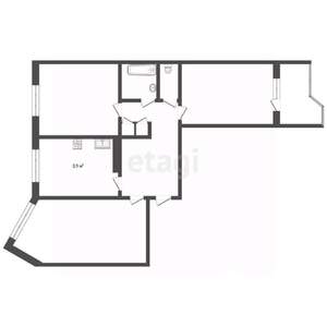 3-к квартира, на длительный срок, 63м2, 7/10 этаж