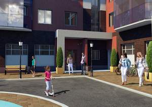 2-к квартира, на длительный срок, 41м2, 2/4 этаж