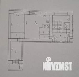 3-к квартира, на длительный срок, 57м2, 8/9 этаж