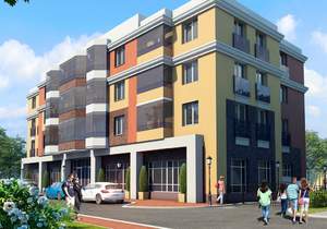 2-к квартира, на длительный срок, 41м2, 2/4 этаж