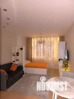 Студия квартира, посуточно, 30м2, 3/12 этаж