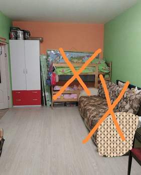 2-к квартира, на длительный срок, 54м2, 1/9 этаж