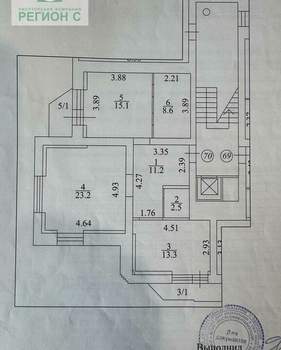 2-к квартира, на длительный срок, 73м2, 10/10 этаж