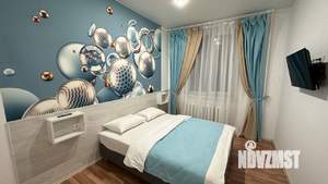 1-к квартира, посуточно, 39м2, 1/1 этаж