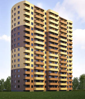 Студия квартира, на длительный срок, 28м2, 16/16 этаж