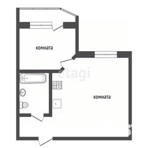 1-к квартира, на длительный срок, 36м2, 10/14 этаж