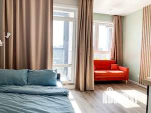 Студия квартира, посуточно, 24м2, 6/8 этаж