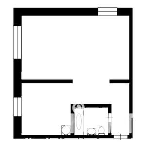 1-к квартира, на длительный срок, 30м2, 1/5 этаж