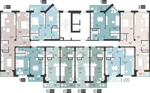 1-к квартира, вторичка, 48м2, 3/13 этаж