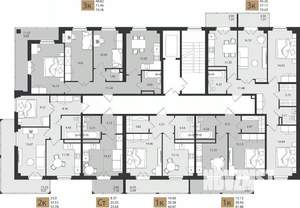 1-к квартира, вторичка, 41м2, 4/16 этаж