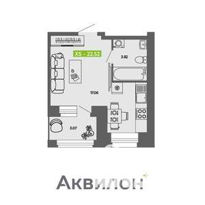Студия квартира, вторичка, 23м2, 8/11 этаж