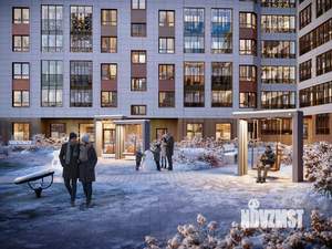 2-к квартира, строящийся дом, 53м2, 2/8 этаж