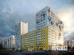 1-к квартира, вторичка, 33м2, 7/16 этаж