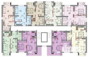 Студия квартира, вторичка, 39м2, 8/8 этаж