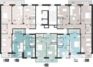 3-к квартира, вторичка, 103м2, 8/16 этаж