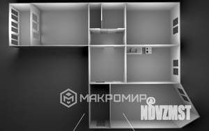 3-к квартира, вторичка, 63м2, 6/10 этаж
