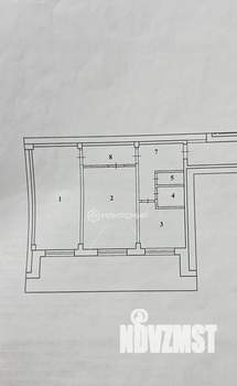 2-к квартира, вторичка, 46м2, 1/9 этаж
