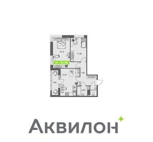 2-к квартира, вторичка, 62м2, 2/8 этаж