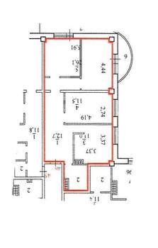 3-к квартира, вторичка, 66м2, 8/11 этаж