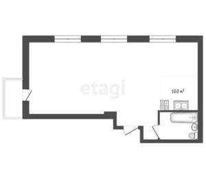 2-к квартира, вторичка, 54м2, 5/5 этаж