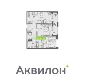 2-к квартира, вторичка, 64м2, 11/11 этаж