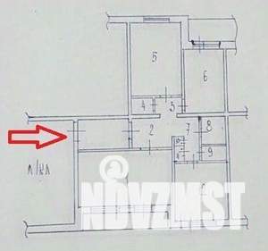 3-к квартира, вторичка, 73м2, 3/9 этаж