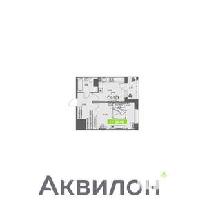 1-к квартира, вторичка, 38м2, 5/8 этаж