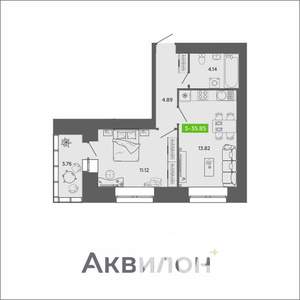 1-к квартира, вторичка, 36м2, 8/11 этаж