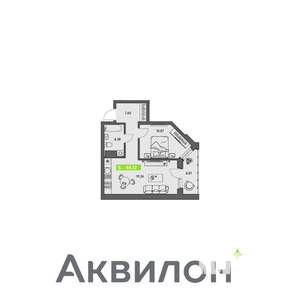 1-к квартира, вторичка, 44м2, 3/8 этаж