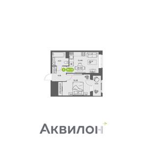 1-к квартира, вторичка, 35м2, 14/16 этаж