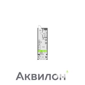 Студия квартира, вторичка, 23м2, 5/8 этаж