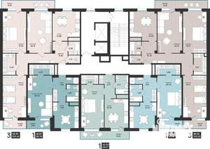 3-к квартира, вторичка, 103м2, 3/16 этаж