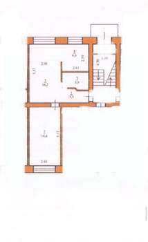 2-к квартира, вторичка, 47м2, 1/5 этаж