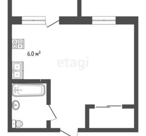 Студия квартира, вторичка, 30м2, 15/15 этаж