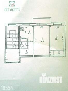 2-к квартира, вторичка, 45м2, 4/5 этаж