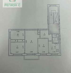 4-к квартира, вторичка, 60м2, 2/5 этаж