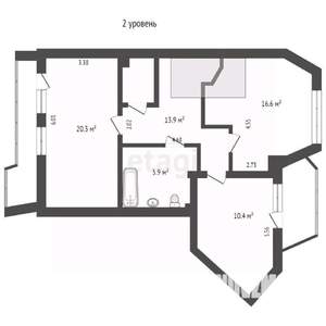 5-к квартира, вторичка, 144м2, 7/11 этаж