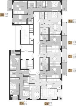 Студия квартира, вторичка, 27м2, 7/16 этаж