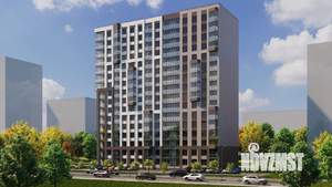 3-к квартира, строящийся дом, 78м2, 12/16 этаж