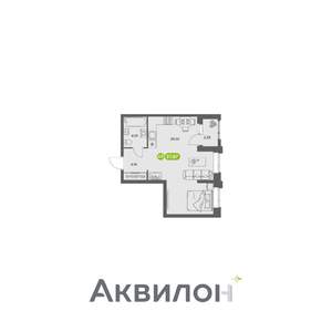 Студия квартира, вторичка, 38м2, 1/16 этаж
