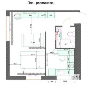 1-к квартира, вторичка, 30м2, 1/5 этаж